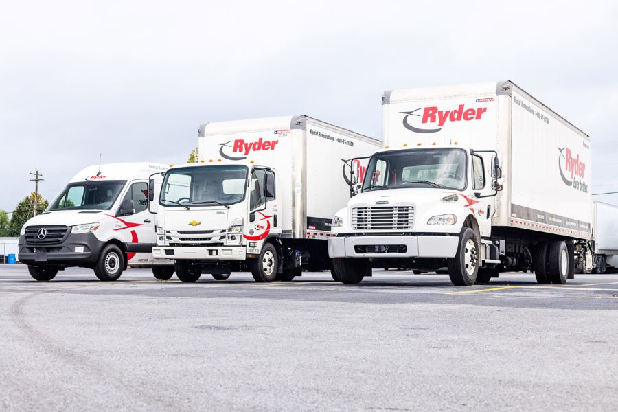 Ryder commercial trucks for lease