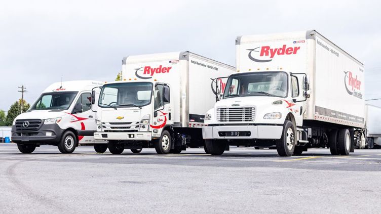 Ryder commercial trucks for lease